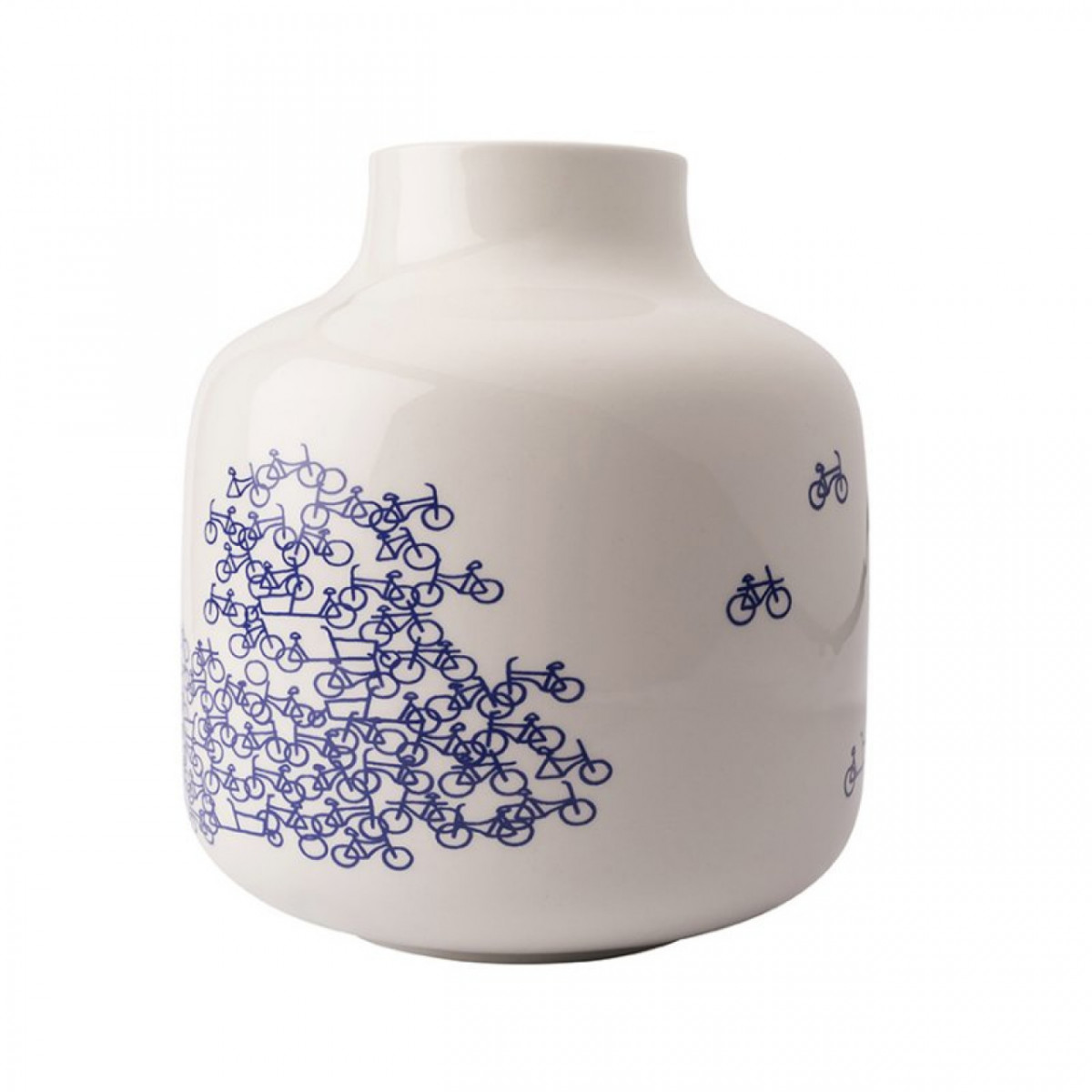 Heinen Delfts Blauw + De blauwe fiets